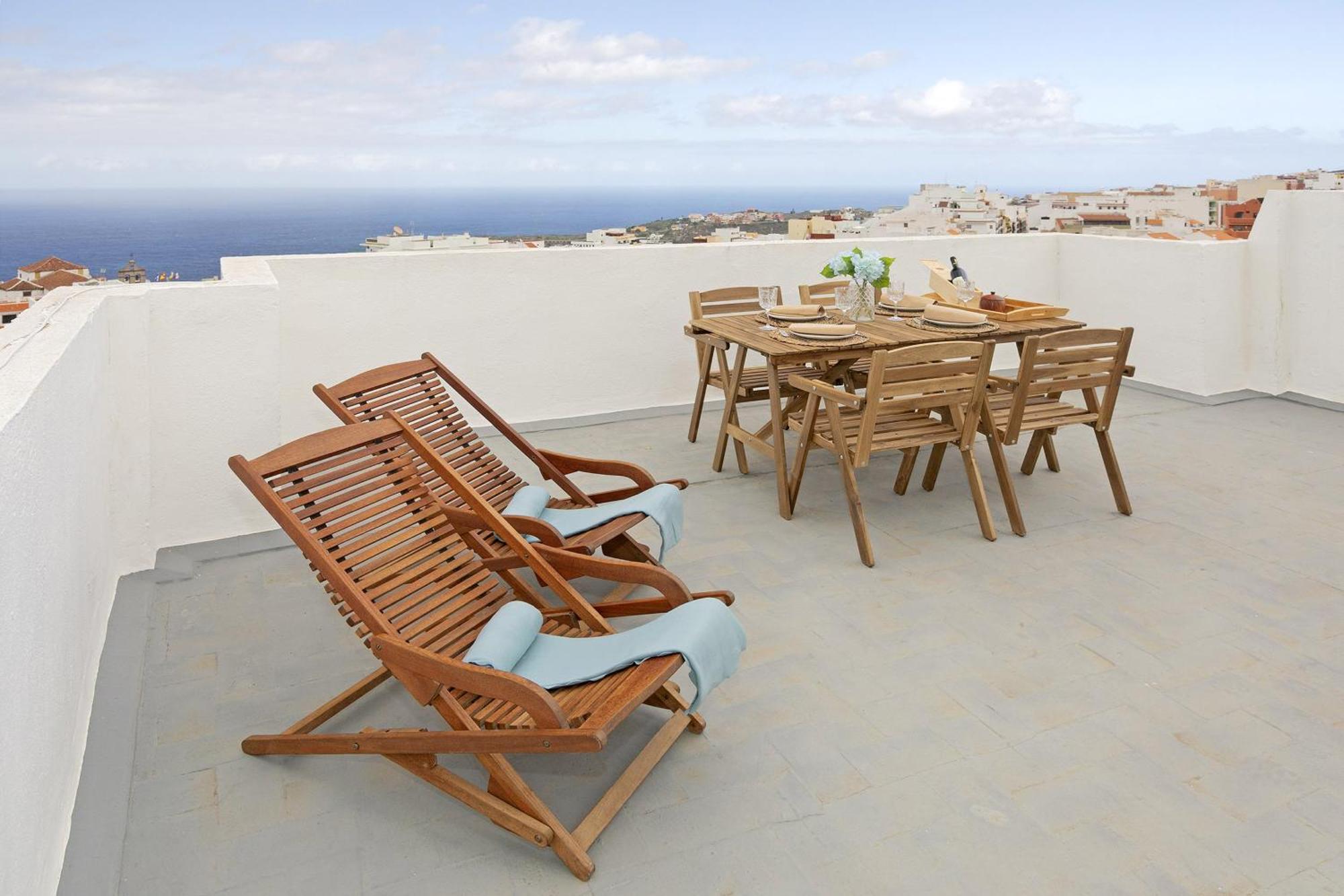 Rooftop View Escape - 1 Minute To Center And Fast Wi-Fi - Special Low Season Price For May And June Icod De Los Vinos Exterior foto